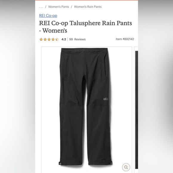 REI Pants - REI Co-op Talusphere Rain Pants